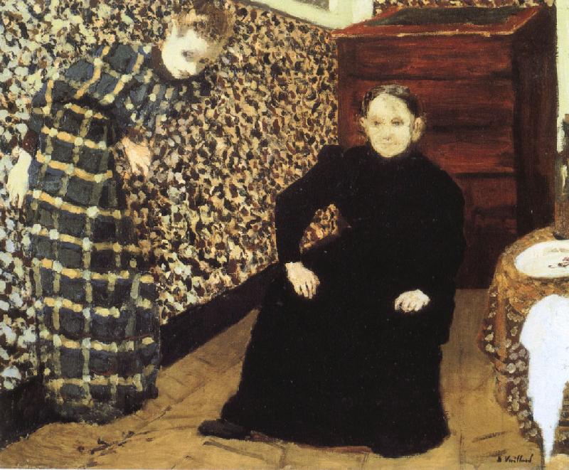 Edouard Vuillard The artist's mother and sister